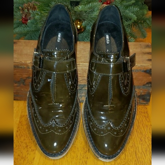 Miista Patent Leather Oxford Loafers - Picture 2 of 8